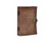 New Vintage Handmade Howl Wolf Embossed Vintages Blank Paper Notebook Leather Journal Diary
